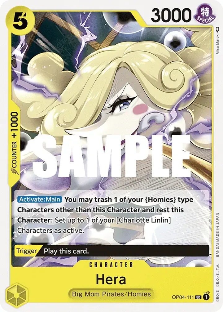 Hera (OP04-111) Single: One Piece Kingdoms of Intrigue Einzelkarte