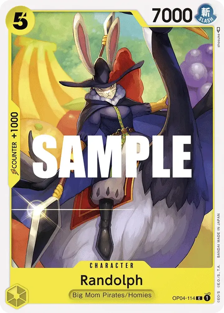 Randolph (OP04-114) Single: One Piece Kingdoms of Intrigue Einzelkarte
