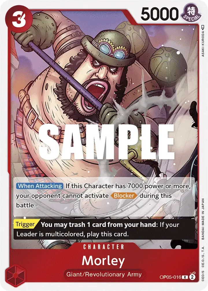 Morley (OP05-016) Single: One Piece Awakening of the New Era Einzelkarte