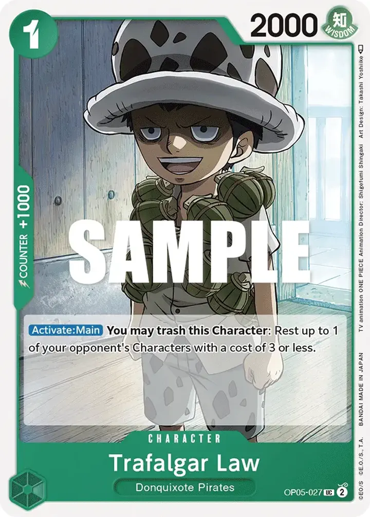 Trafalgar Law (OP05-027) Single: One Piece Awakening of the New Era Einzelkarte