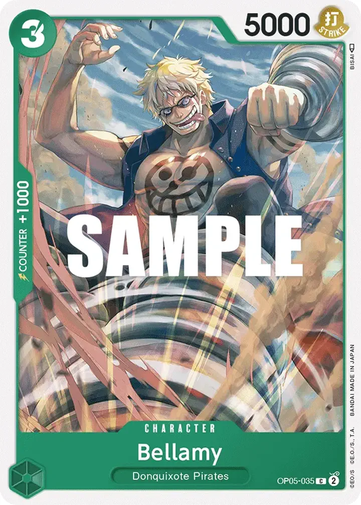Bellamy (OP05-035) Single: One Piece Awakening of the New Era Einzelkarte