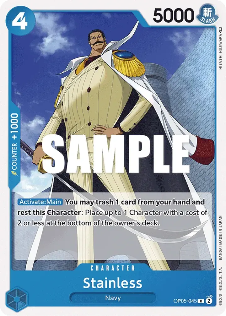 Stainless (OP05-045) Single: One Piece Awakening of the New Era Einzelkarte