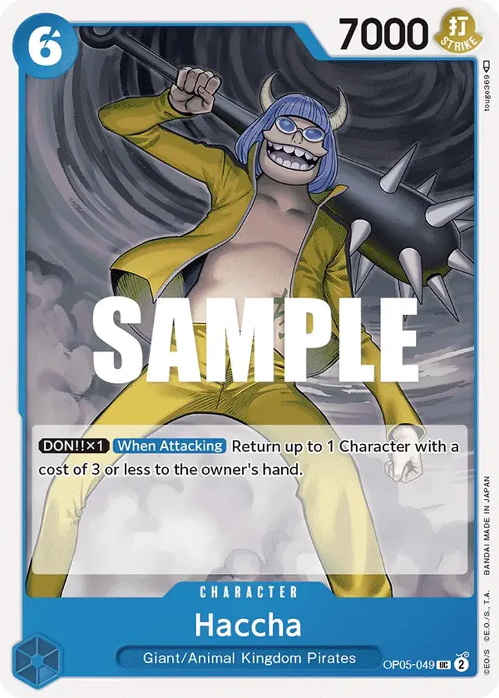 Haccha (OP05-049) Single: One Piece Awakening of the New Era Einzelkarte