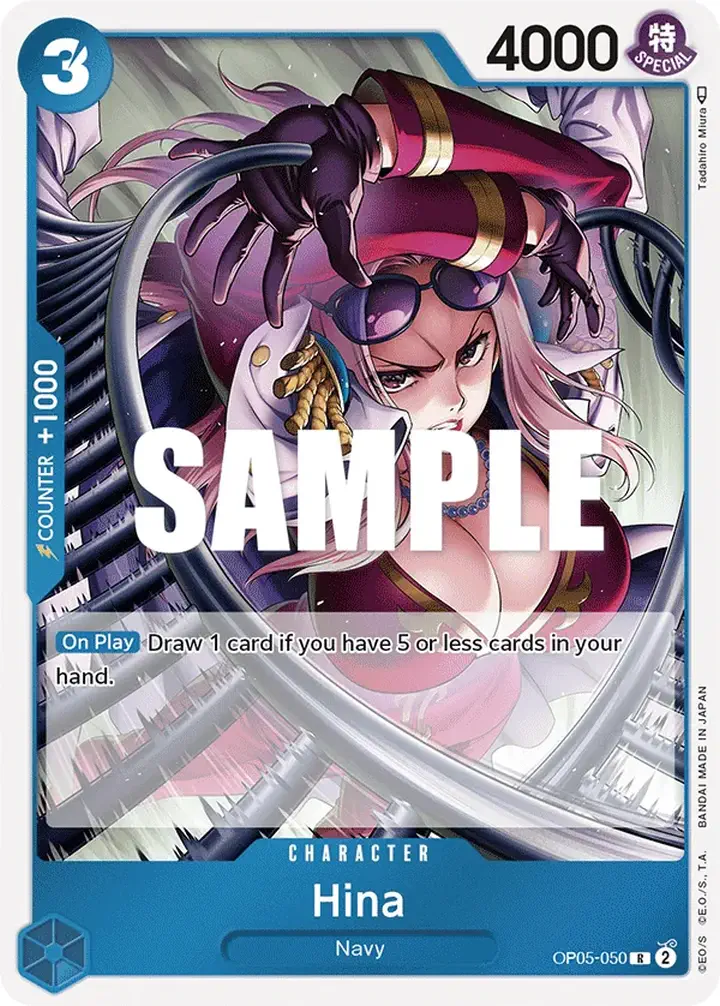 Hina (OP05-050) Single: One Piece Awakening of the New Era Einzelkarte