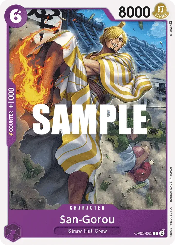 San-Gorou (OP05-065) Single: One Piece Awakening of the New Era Einzelkarte
