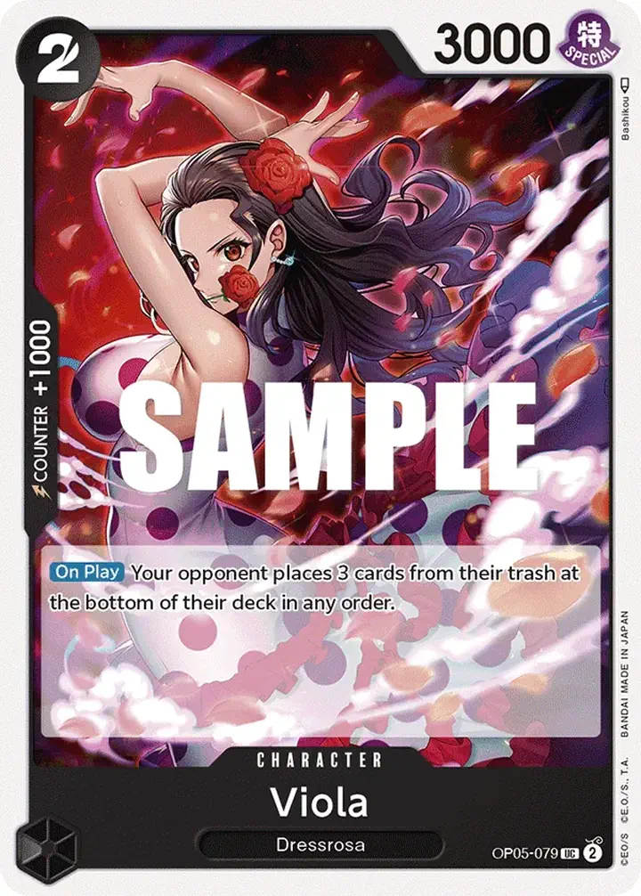 Viola (OP05-079) Single: One Piece Awakening of the New Era Einzelkarte