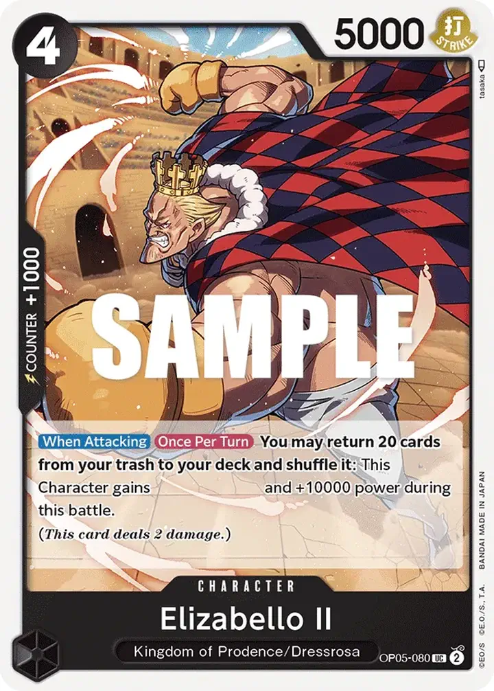 Elizabello II (OP05-080) Single: One Piece Awakening of the New Era Einzelkarte