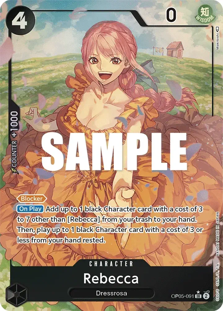 Rebecca (OP05-091) (V.2) Single: One Piece Awakening of the New Era Einzelkarte