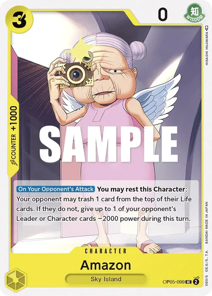 Amazon (OP05-099) Single: One Piece Awakening of the New Era Einzelkarte