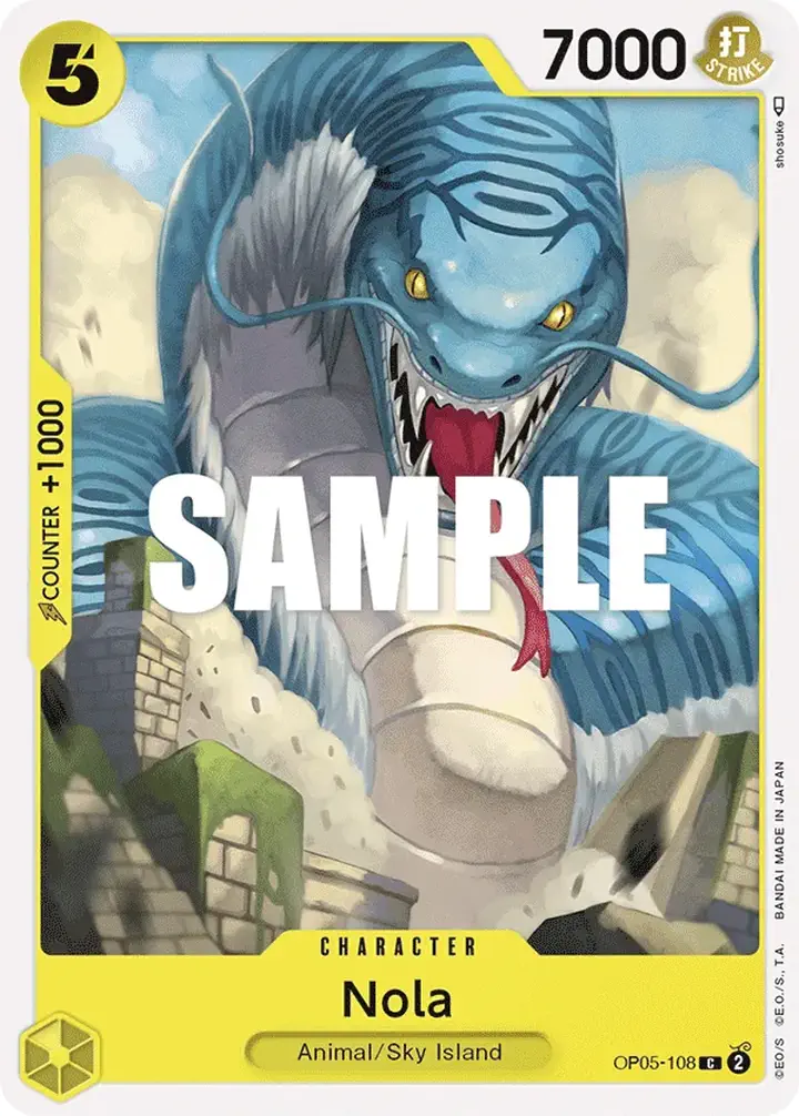 Nola (OP05-108) Single: One Piece Awakening of the New Era Einzelkarte