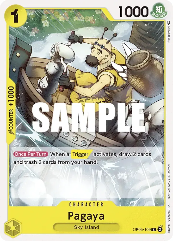 Pagaya (OP05-109) Single: One Piece Awakening of the New Era Einzelkarte