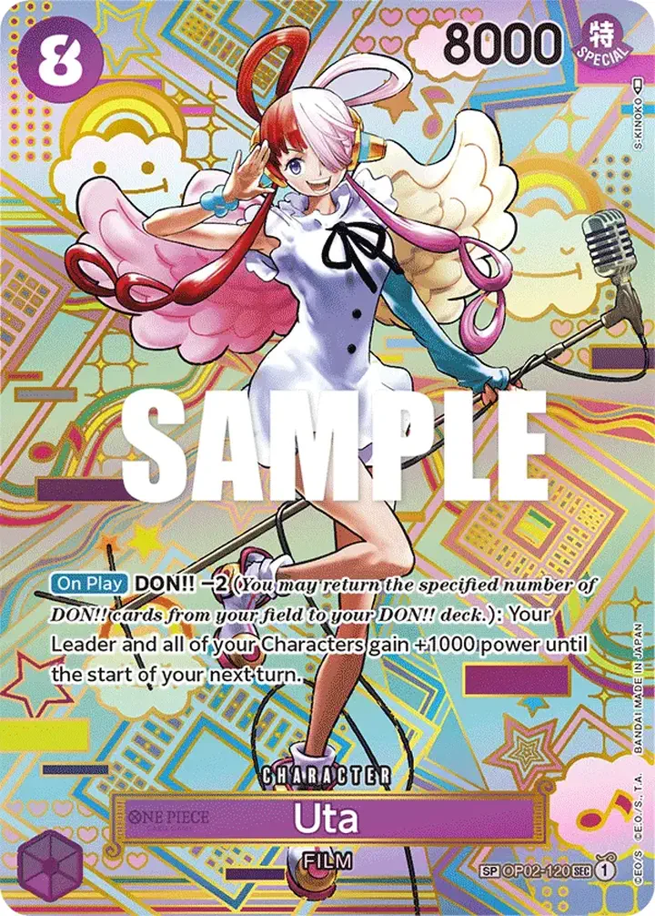 Uta (OP02-120) Single: One Piece Awakening of the New Era Einzelkarte
