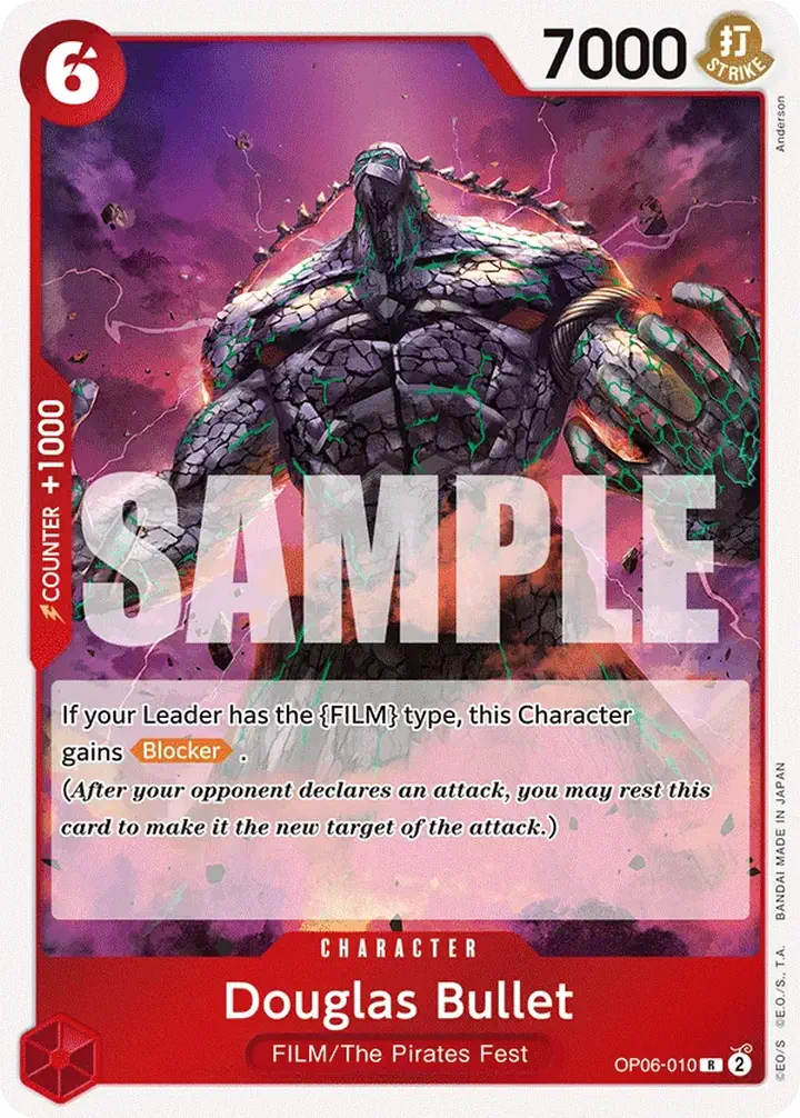 Douglas Bullet (OP06-010) Single: One Piece Wings of the Captain Einzelkarte