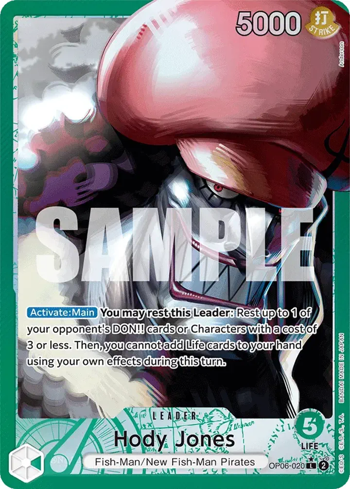 Hody Jones (OP06-020) (V.2)