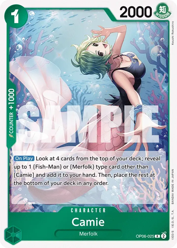 Camie (OP06-025) (V.1) Single: One Piece Wings of the Captain Einzelkarte