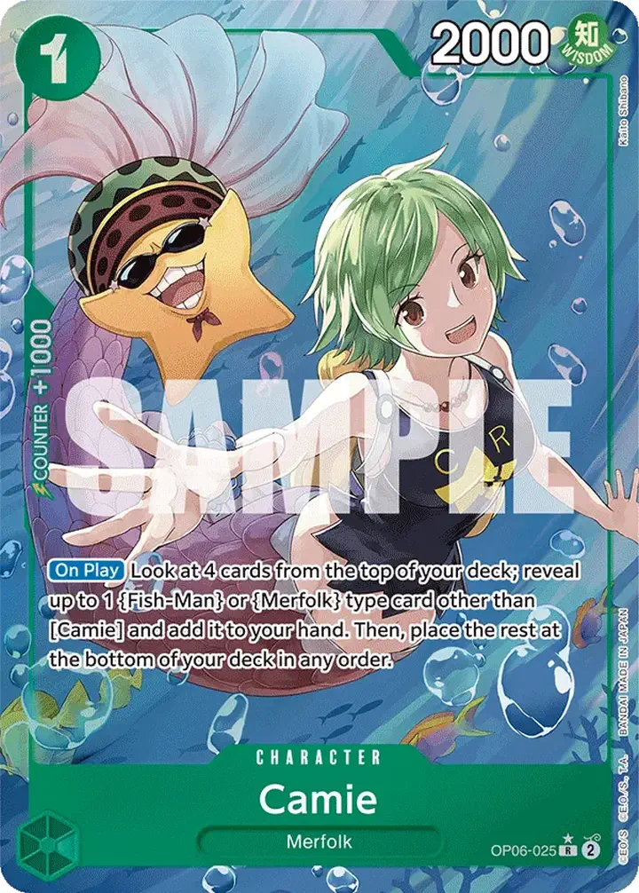 Camie (OP06-025) (V.2) Single: One Piece Wings of the Captain Einzelkarte
