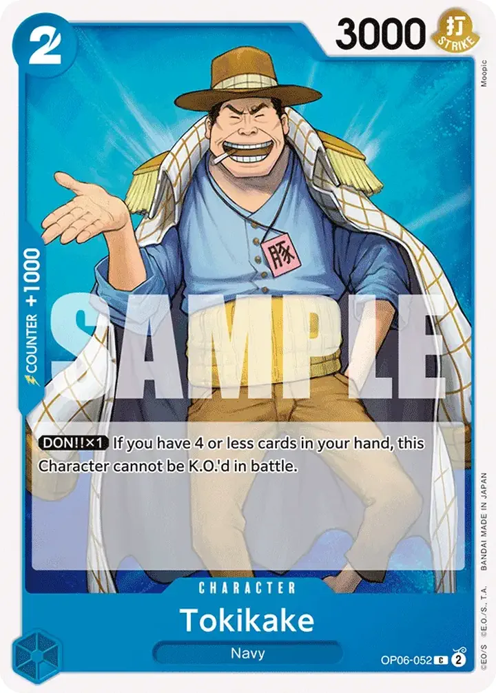 Tokikake (OP06-052) Single: One Piece Wings of the Captain Einzelkarte