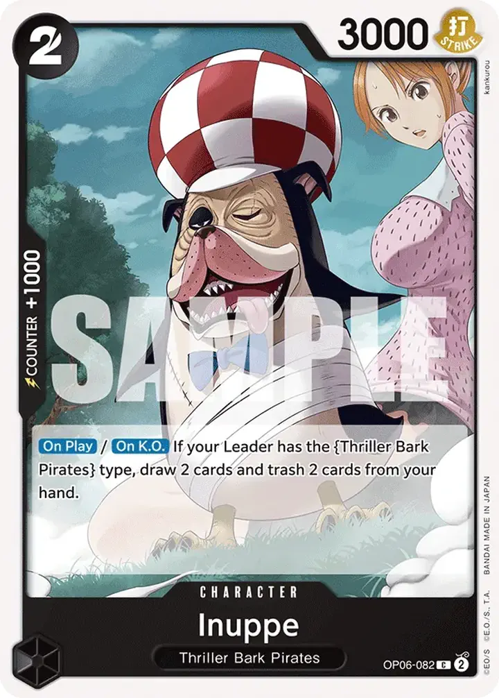 Inuppe (OP06-082) Single: One Piece Wings of the Captain Einzelkarte