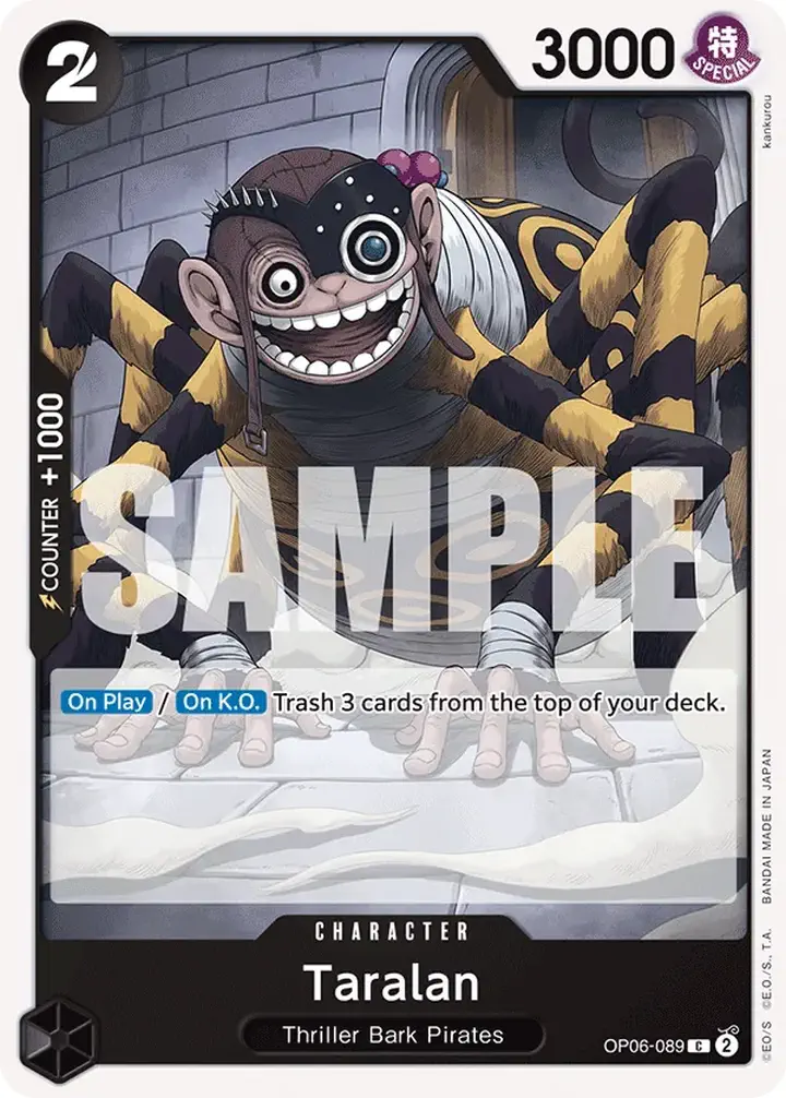 Taralan (OP06-089) Single: One Piece Wings of the Captain Einzelkarte