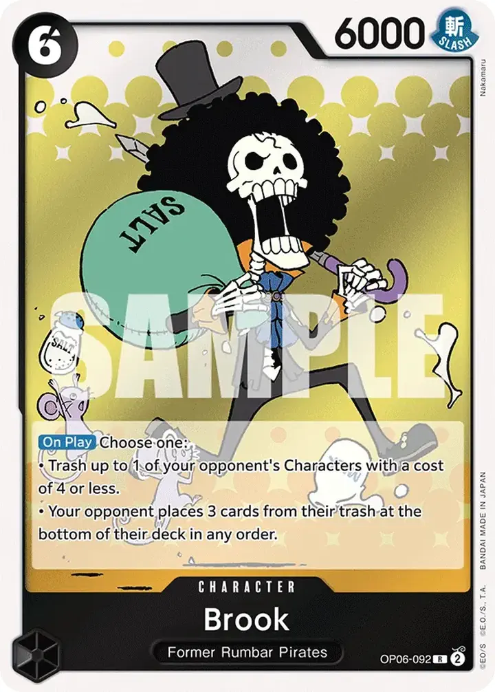 Brook (OP06-092) Single: One Piece Wings of the Captain Einzelkarte