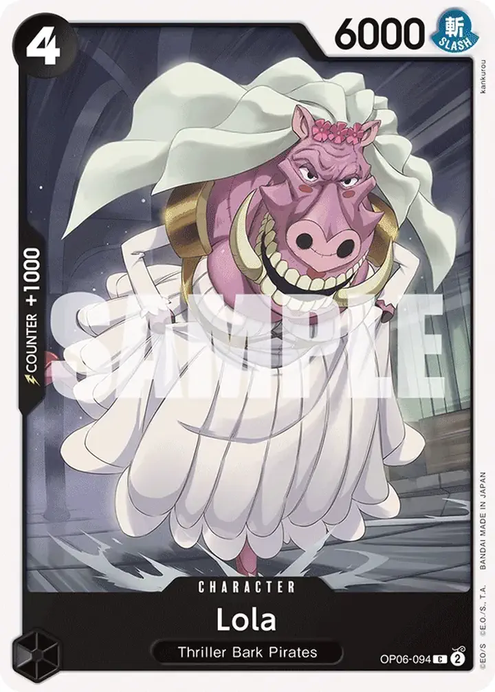 Lola (OP06-094) Single: One Piece Wings of the Captain Einzelkarte