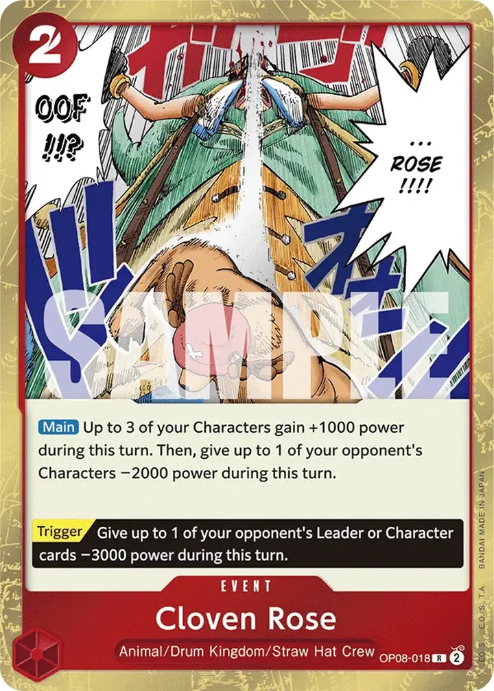 Cloven Rose (OP08-018)