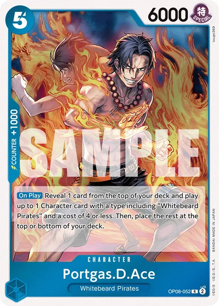 Portgas.D.Ace (OP08-052) (V.1)