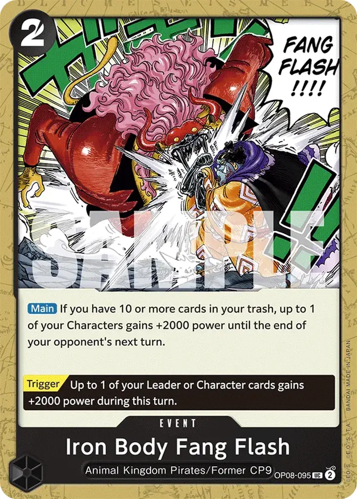 Iron Body Fang Flash (OP08-095)