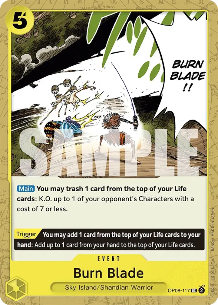 Burn Blade (OP08-117)