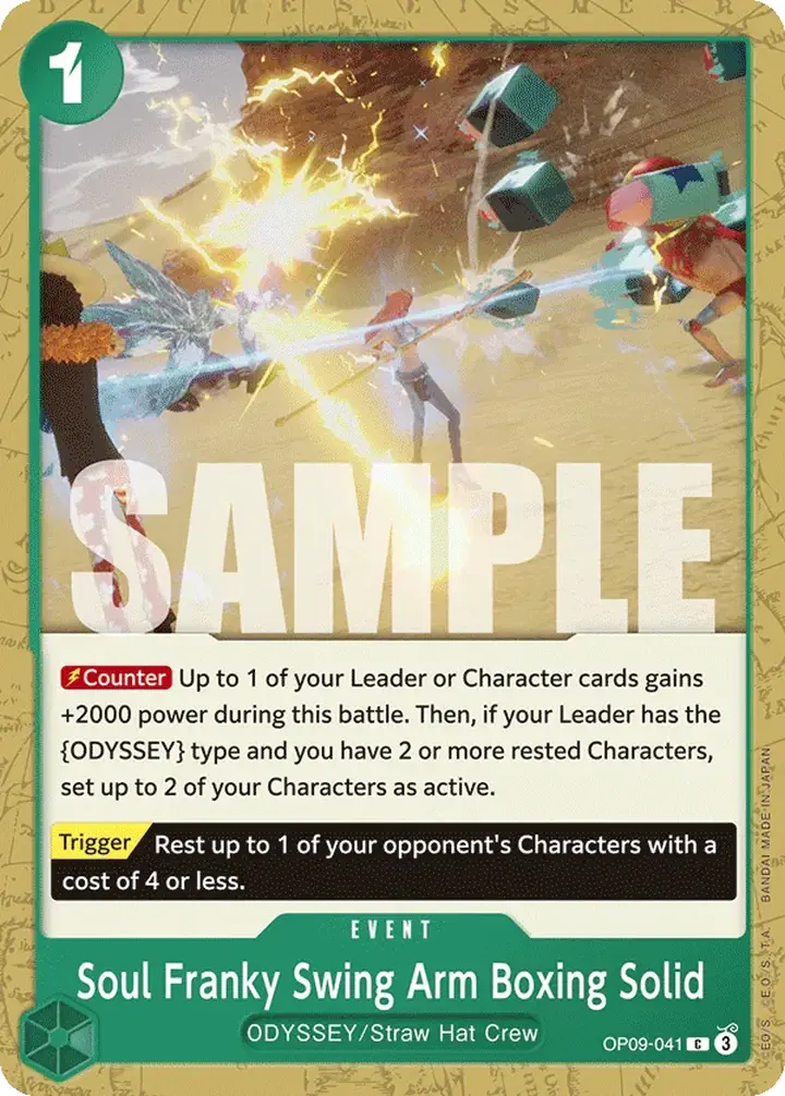 Soul Franky Swing Arm Boxing Solid (OP09-041)