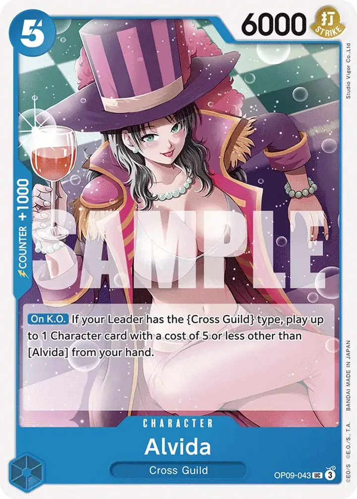 Alvida (OP09-043) Single: One Piece Emperors in the New World Einzelkarte