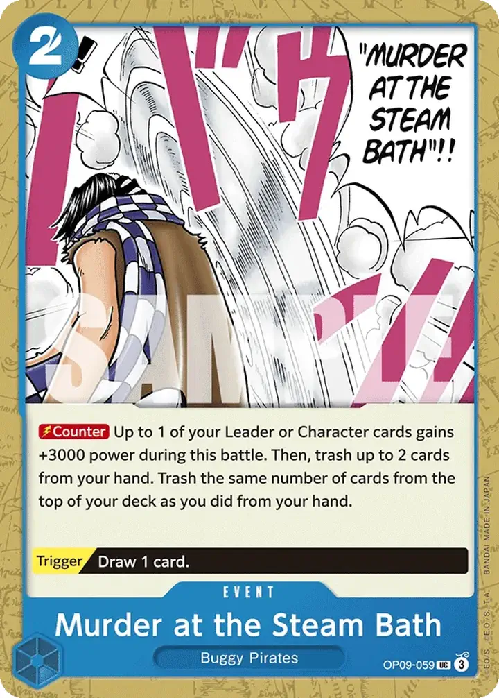 Murder at the Steam Bath (OP09-059)