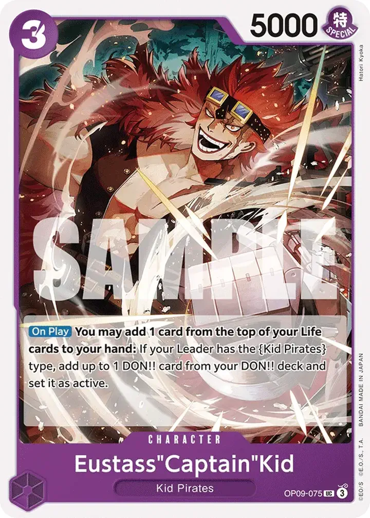 Eustass"Captain"Kid (OP09-075)