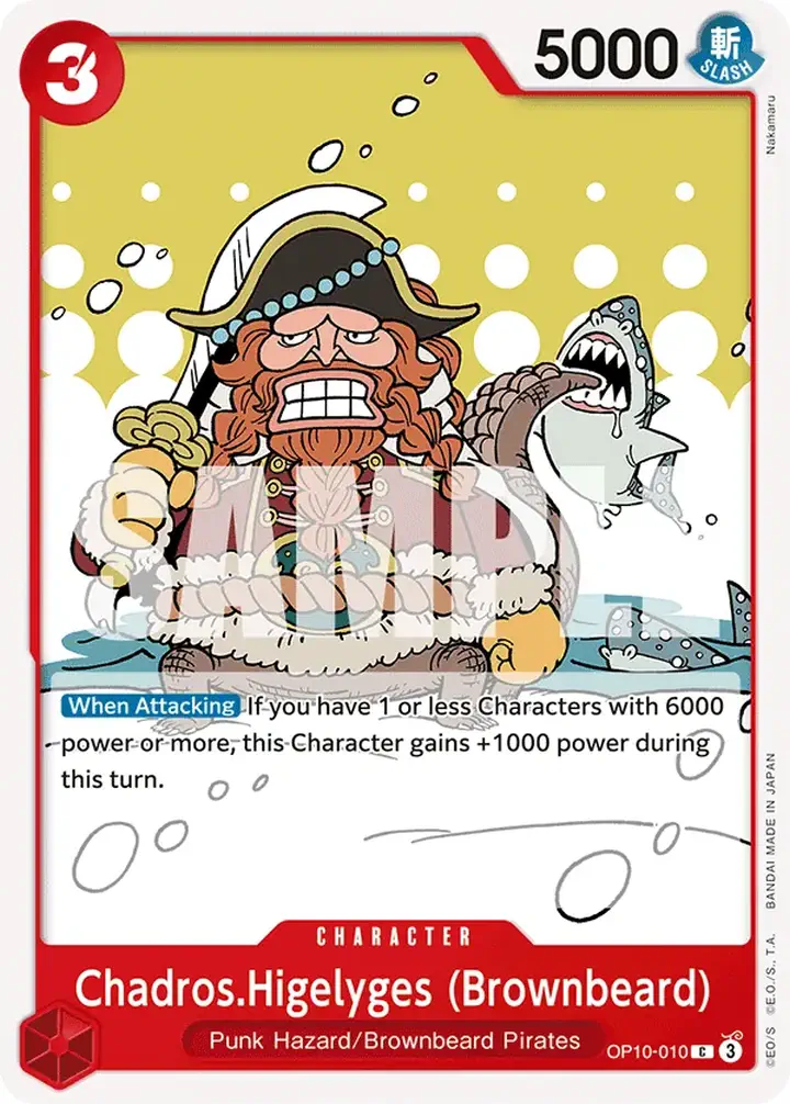 Chadros.Higelyges (Brownbeard) (OP10-010)