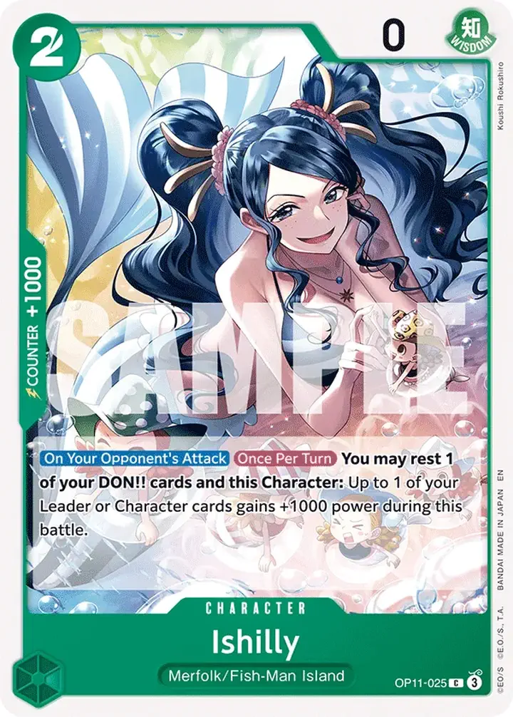 Ishilly (OP11-025) Single: One Piece A Fist of Divine Speed Einzelkarte