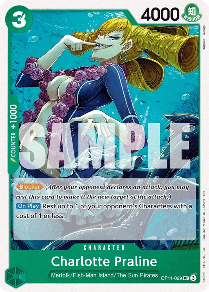 Charlotte Praline (OP11-029) Single: One Piece A Fist of Divine Speed Einzelkarte