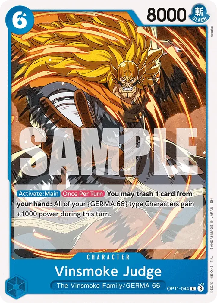 Vinsmoke Judge (OP11-044) Single: One Piece A Fist of Divine Speed Einzelkarte