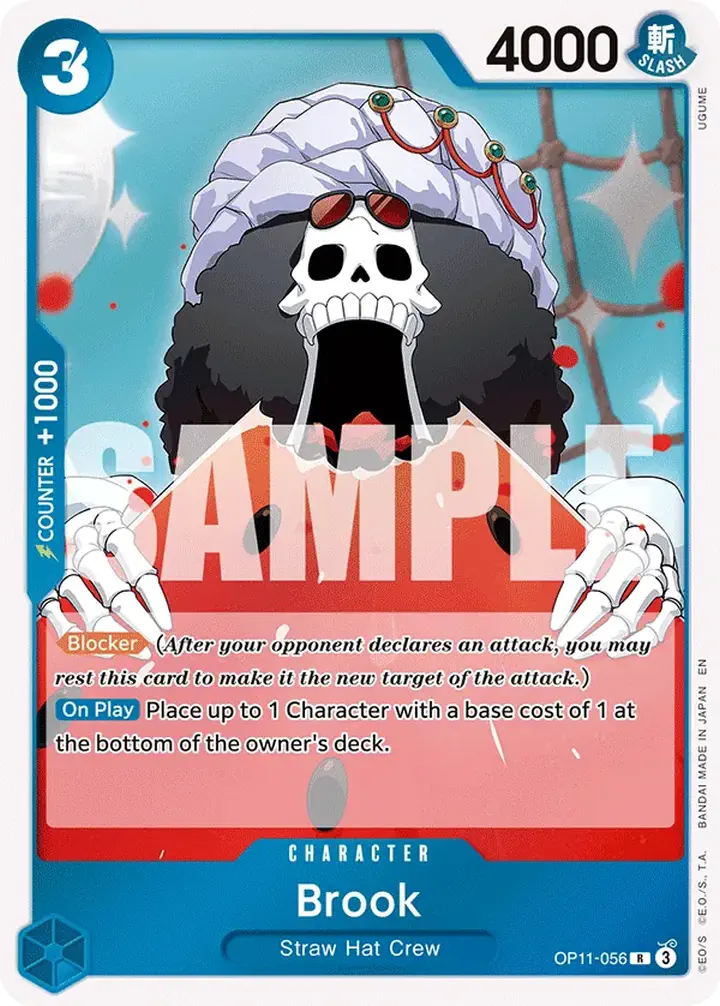 Brook (OP11-056) Single: One Piece A Fist of Divine Speed Einzelkarte