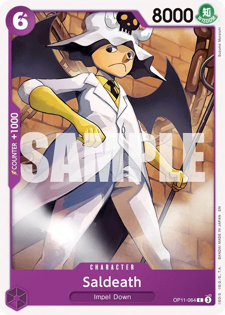 Saldeath (OP11-064) Single: One Piece A Fist of Divine Speed Einzelkarte