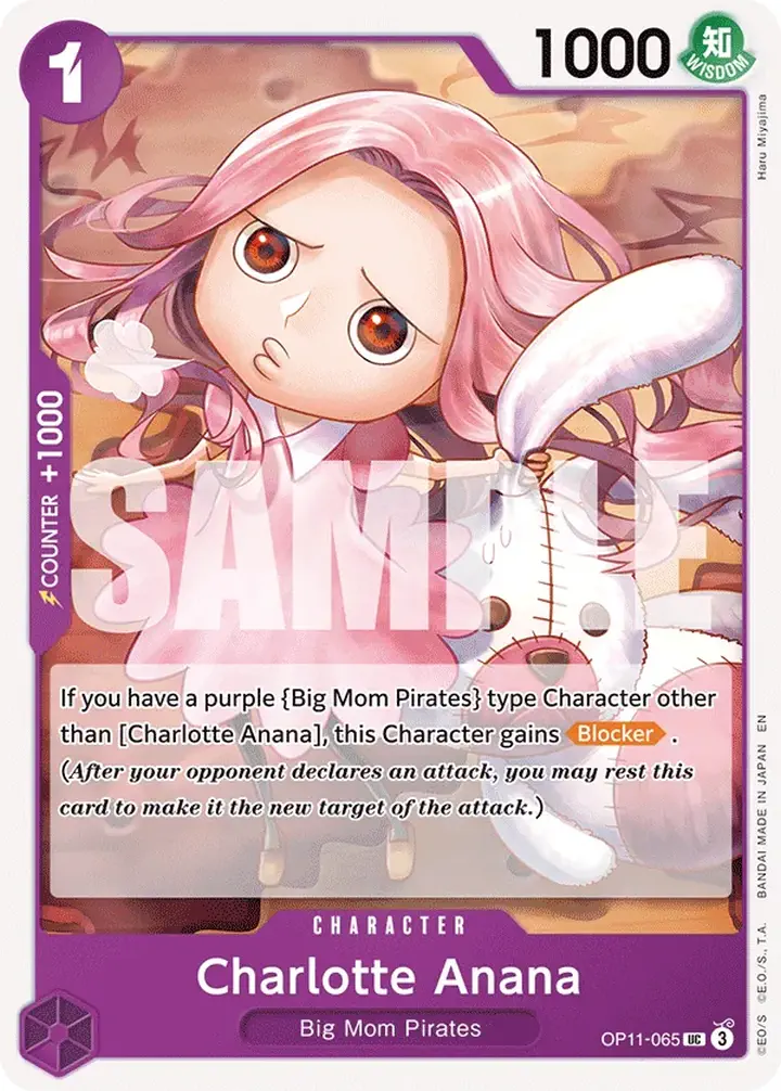 Charlotte Anana (OP11-065) Single: One Piece A Fist of Divine Speed Einzelkarte