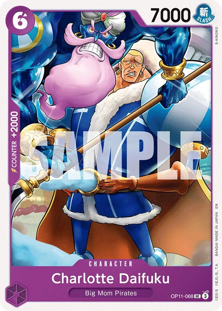 Charlotte Daifuku (OP11-068) Single: One Piece A Fist of Divine Speed Einzelkarte