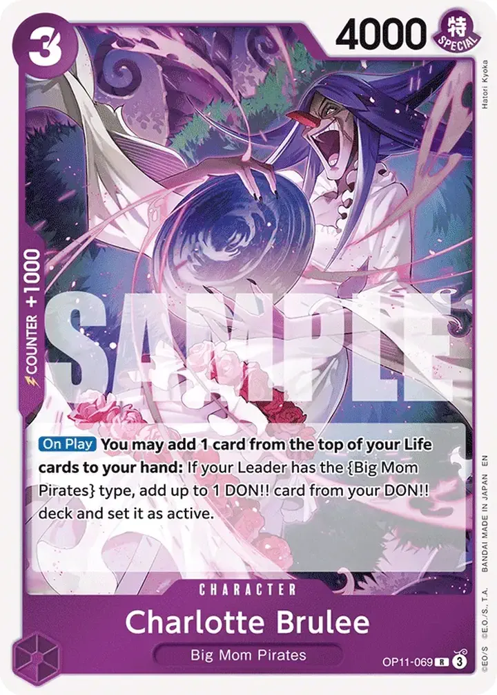Charlotte Brulee (OP11-069) Single: One Piece A Fist of Divine Speed Einzelkarte