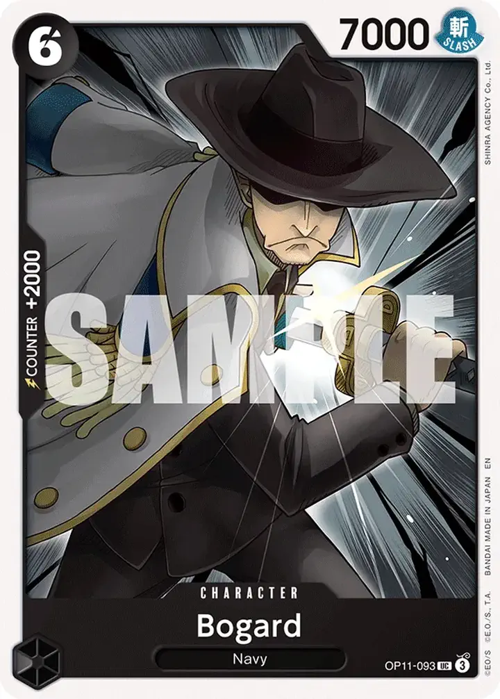 Bogard (OP11-093) Single: One Piece A Fist of Divine Speed Einzelkarte