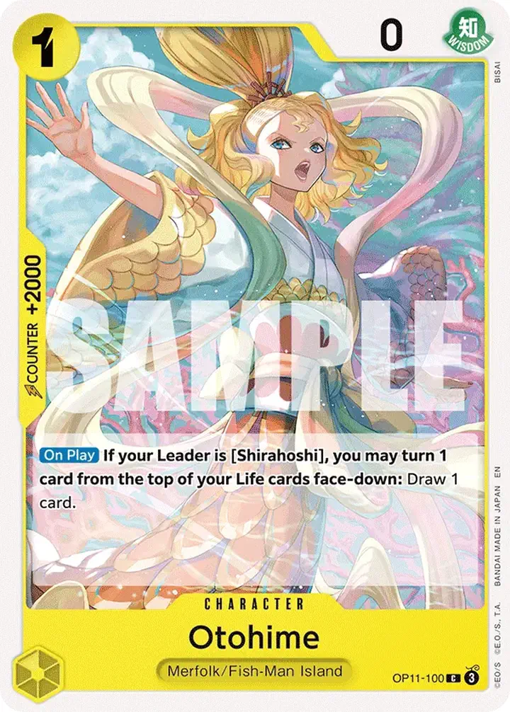 Otohime (OP11-100) Single: One Piece A Fist of Divine Speed Einzelkarte