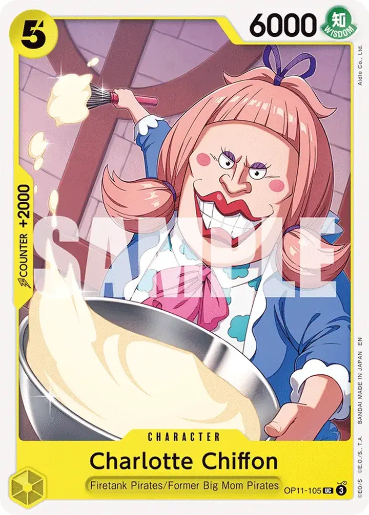 Charlotte Chiffon (OP11-105) Single: One Piece A Fist of Divine Speed Einzelkarte