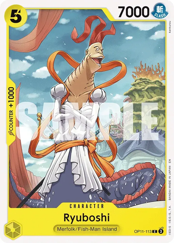 Ryuboshi (OP11-113) Single: One Piece A Fist of Divine Speed Einzelkarte
