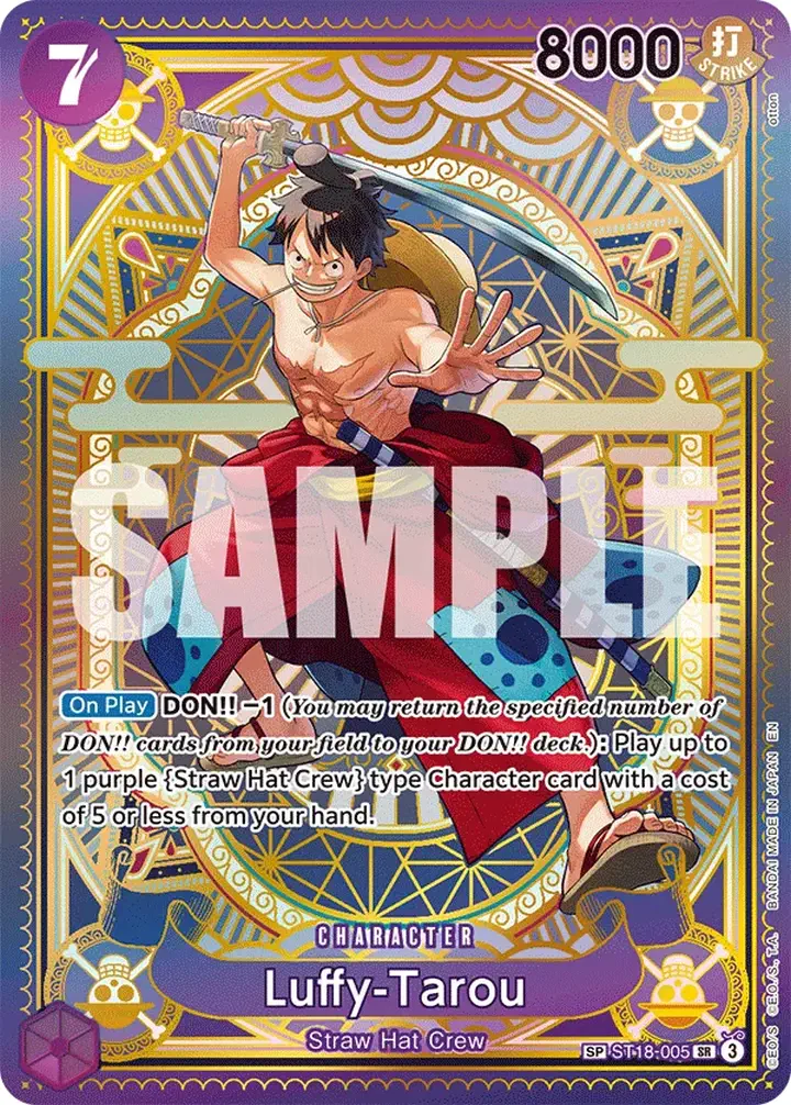 Luffy-Tarou (ST18-005) Single: One Piece A Fist of Divine Speed Einzelkarte