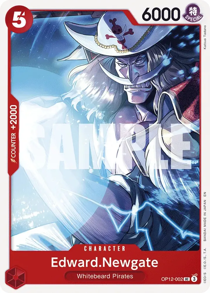 Edward.Newgate (OP12-002) Single: One Piece Legacy of the Master Einzelkarte