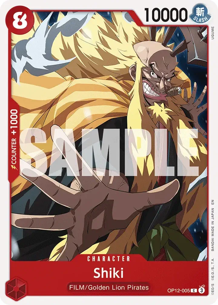 Shiki (OP12-005) Single: One Piece Legacy of the Master Einzelkarte