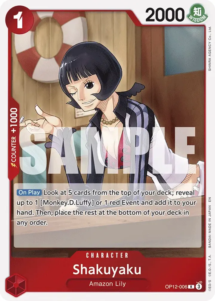 Shakuyaku (OP12-006) Single: One Piece Legacy of the Master Einzelkarte